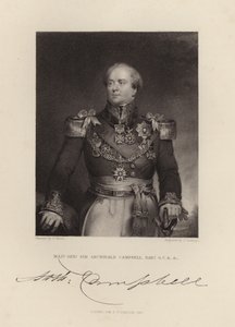 Major General Sir Archibald Campbell de English School