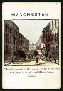 Manchester (cor litho) de English School