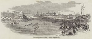 Regata de Manchester (gravura) de English School