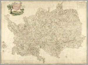 Mapa de Hertfordshire de English School