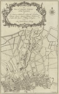 Mapa de Islington, Clerkenwell, Holborn e Finsbury