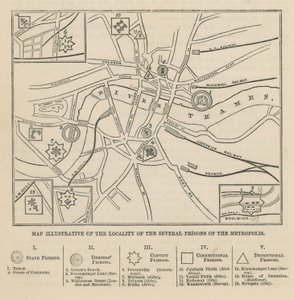 Mapa de London Prisons