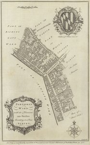 Mapa de Portsoken Ward, London