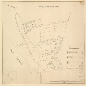 Mapa de Strawberry Hill, Londres