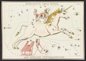 Mapas C.44.A.42 Monoceros. Canis Minor. E Atelier Typographique, do 