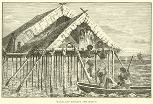 Maracaibo Indians embarking de English School