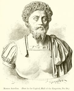 Marco Aurélio (Busto na Capital, Salão dos Imperadores, nº 38)