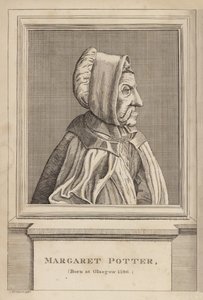 Margaret Potter, nascida em Glasgow 1596 de English School