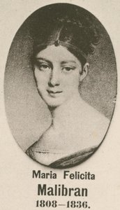Maria Felicita Malibran (gravura) de English School