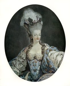 Maria Antonieta, Rainha de França (impressão) de English School