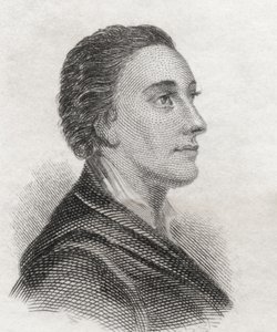 Mark Akenside, do &39;Crabb&39;s Historical Dictionary&39;, publicado em 1825 (lito)