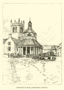 Market Place, Barnard Castle de English School