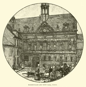 Mercado e prefeitura, Noyon de English School
