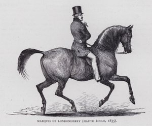 Marquês de Londonderry (gravura) de English School
