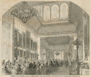 Casamento de Earl Grosvenor e Lady Constance Leveson Gower de English School