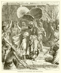 Casamento de Masinissa e Sofonisba de English School