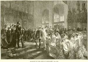 Casamento do duque de Connaught de English School