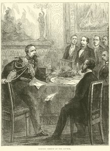 Marechal Leboeuf no Conselho de 1870 de English School