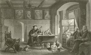 Martin Luthers em casa em Wittemberg de English School