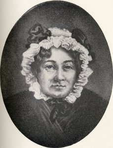 Mary Ann Lamb (1764-1867) ilustração de &39;Pequenas jornadas para as casas de mulheres famosas&39;, publicado de 1897 (lito) de English School