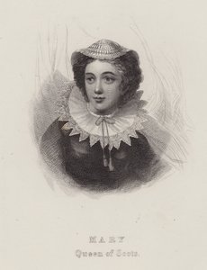 Maria, Rainha dos Escoceses (gravura) de English School