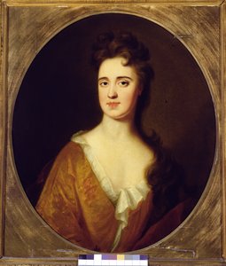 Mary Widdrington, esposa de Sir John Gascoigne, 5º Baronete (óleo sobre tela) (par de 157831) de English School