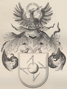 Selo maçônico, de "A História da Maçonaria, volume II", publicado por Thomas C. Jack, Londres, 1883 de English School