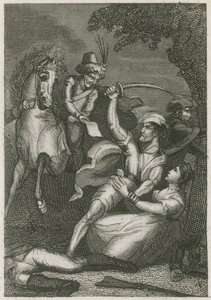 Massacre da guarnição britânica em Kandy, Ceilão, 1803 de English School