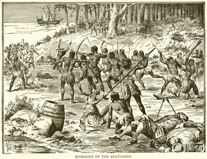 Massacre dos espanhóis de English School