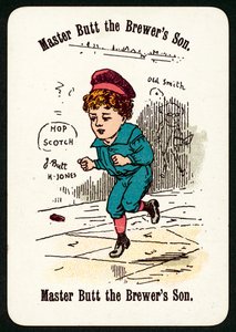 Mestre Butt O Filho do Cervejeiro (cor litho) de English School