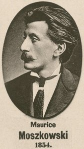 Maurice Moszkowski (gravura) de English School