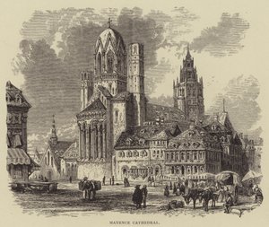 Catedral de Mayence (gravura) de English School