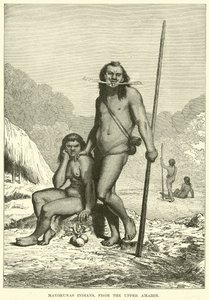 Índios Mayorunas, do alto Amazonas de English School
