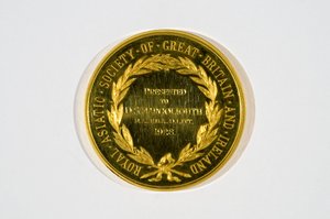 Medalha de John Pinches Medalhistas Ltd., 1928 (ouro) (anverso de 403548) de English School