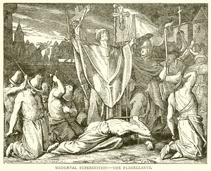Superstição Medieval - Os Flagelantes de English School