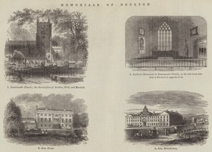 Memoriais de Boulton (gravura) de English School
