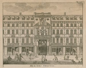 Capela de Mercers, Cheapside, Londres de English School