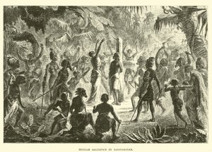 Sacrifícios Meriah em Khondistan de English School