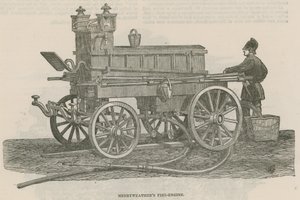 Motor de bombeiros Merryweathers de English School