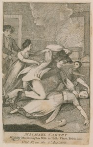 Michael Carney, der vorsätzlich seine Frau in Hulls Place ermordet von English School