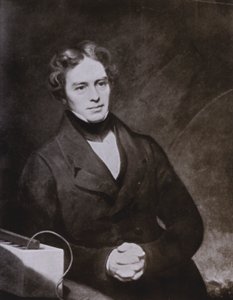 Michael Faraday (litho) de English School