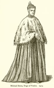 Michael Steno, Doge de Veneza. 1413 de English School