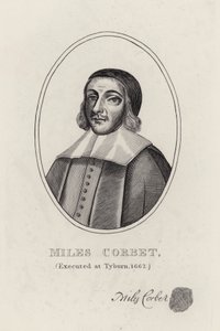 Miles Corbet (gravura) de English School
