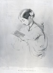 Miss Florence Nightingale (1820-1910) 1854 de English School