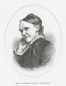 Miss Frances Ridley Havergal (litografia) de English School