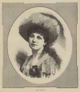 Miss Tilbury (gravura) de English School