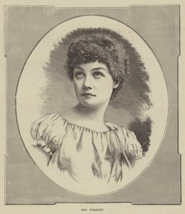 Miss Wolseley (gravura) de English School