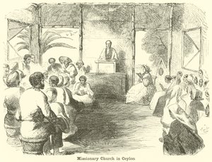 Igreja Missionária no Ceilão de English School