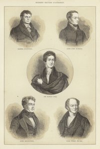 Estadistas britânicos modernos de English School