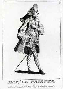 Mons. O Frizuer, 1771 de English School